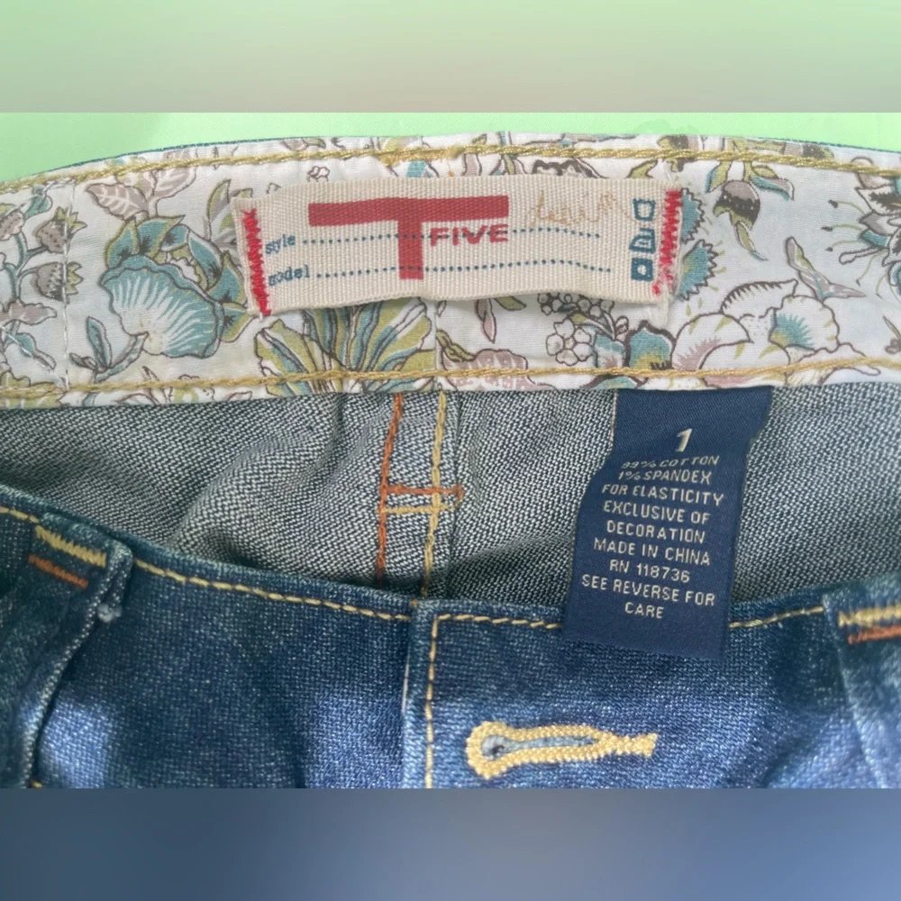 LOW RISE VINTAGE Women’s Blue Denim Jeans - Classic Bootcut SIZE 1 - Picture 14 of 15